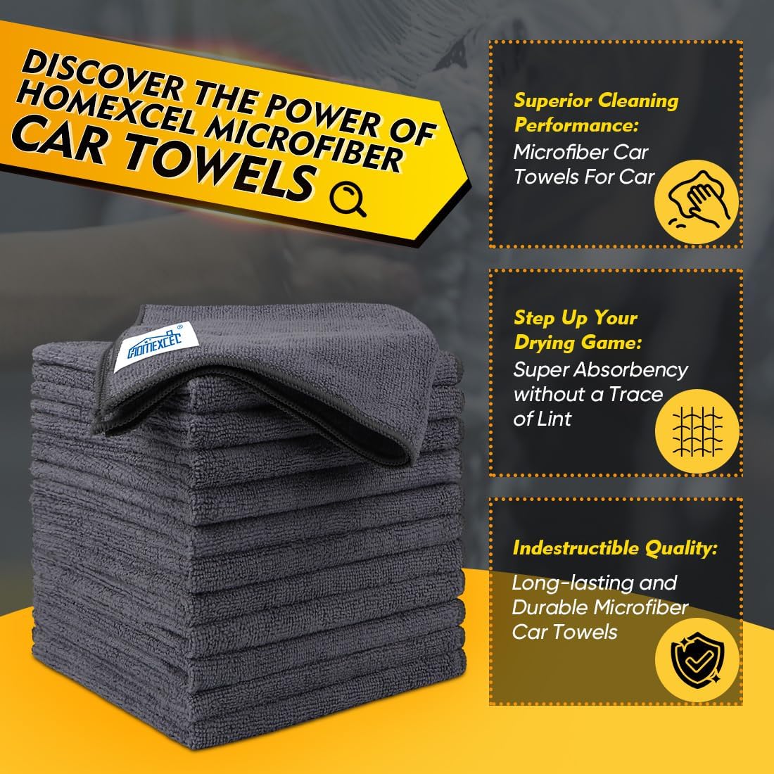 Ultra Absorbent Microfiber Towels