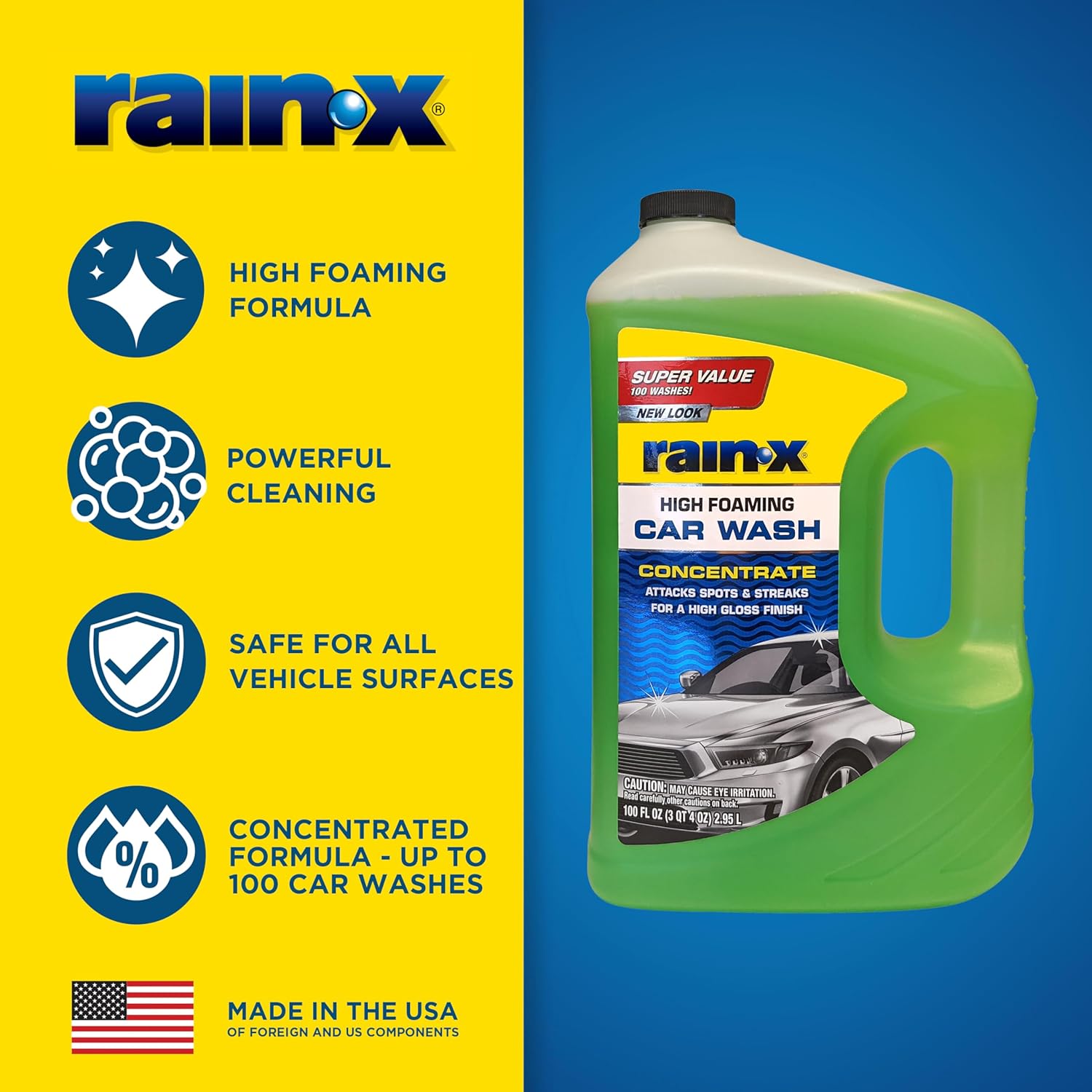 High-Foam Super Clean Car Wash