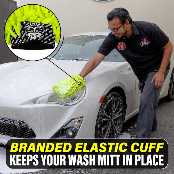 Scratch-Free Car Wash Mitt Duo
