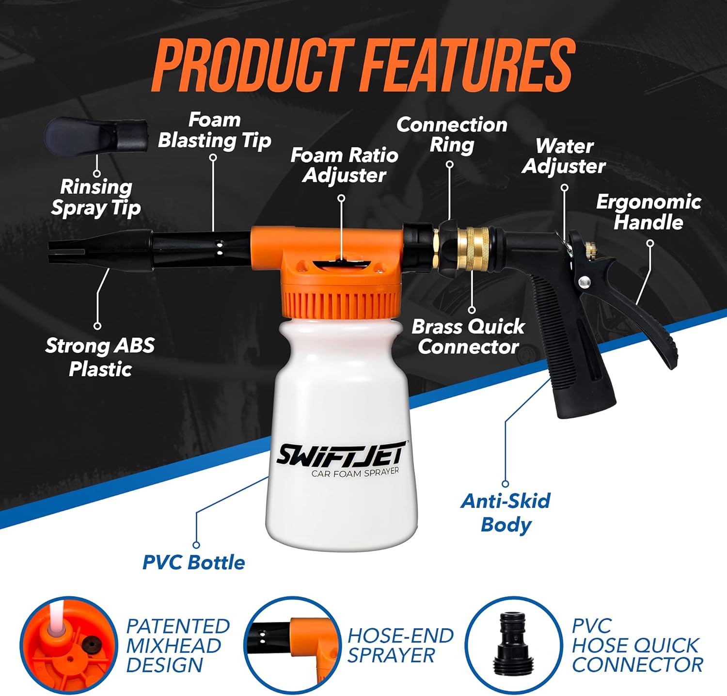 SwiftJet Foam Blaster Kit